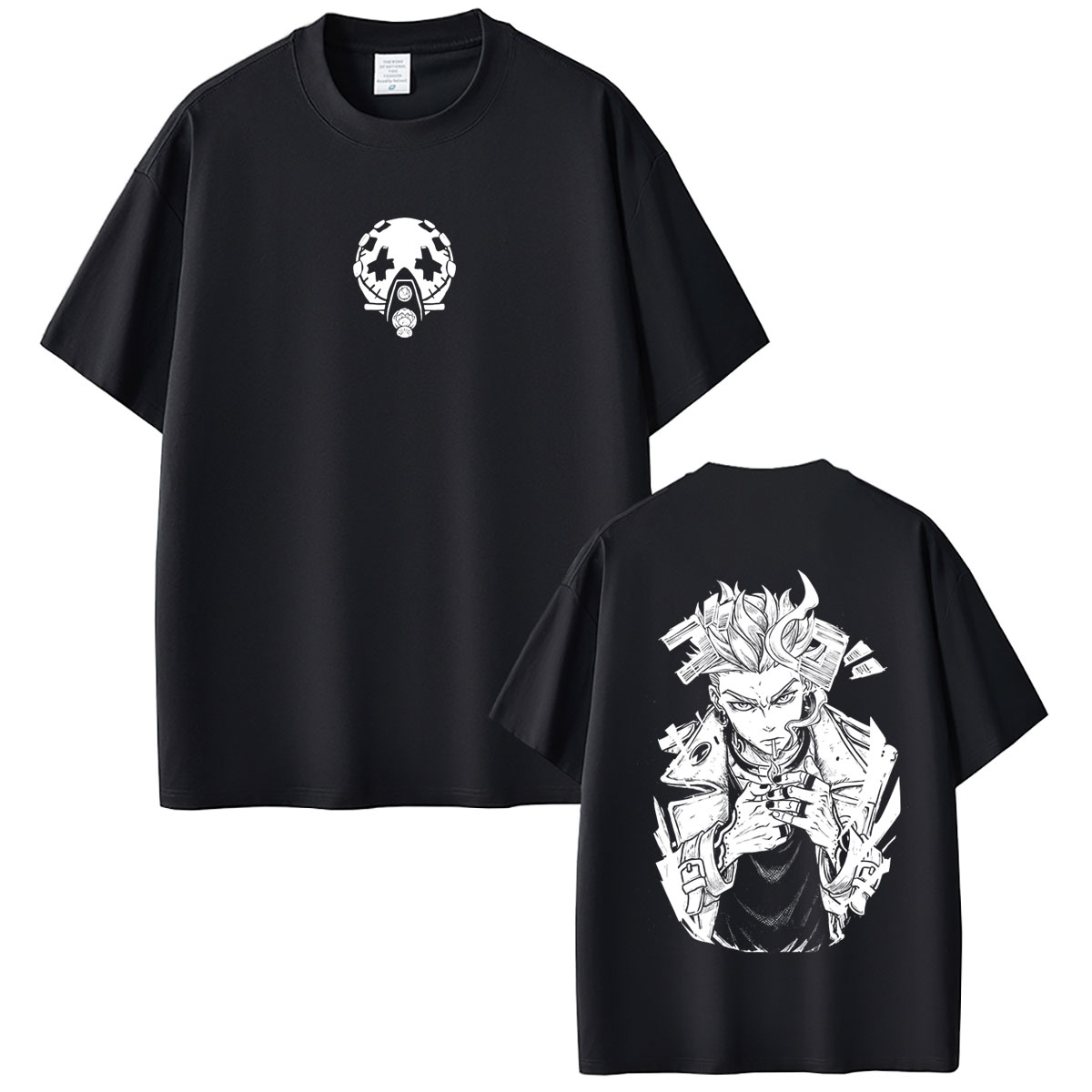 Men'S Fashion Designer - T-shirt imprimé double face Anime Gachiakuta