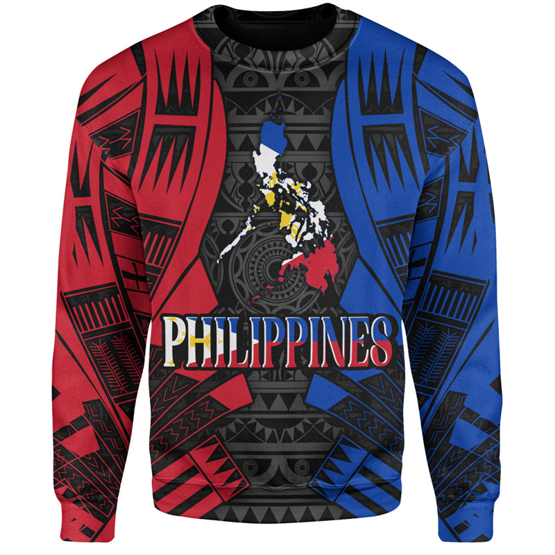 Men'S Fashion Philippines - Sweat-shirt à col rond pour hommes,