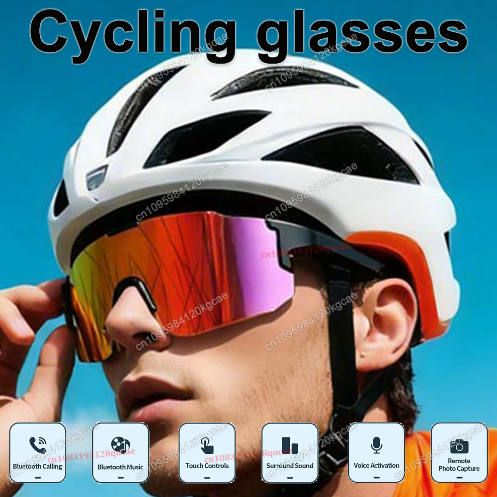 Men'S Fashion Glasses 2026 - Lunettes de Cyclisme Intelligentes HD avec