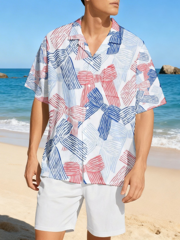Men'S Fashion And Style - Ensemble de tenue hawaïenne 2 pièces