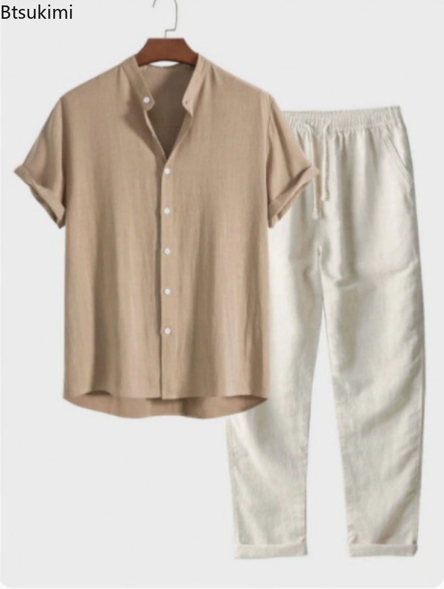Men'S Fashion Outfits 2026 - Ensemble deux pièces décontracté pour homme