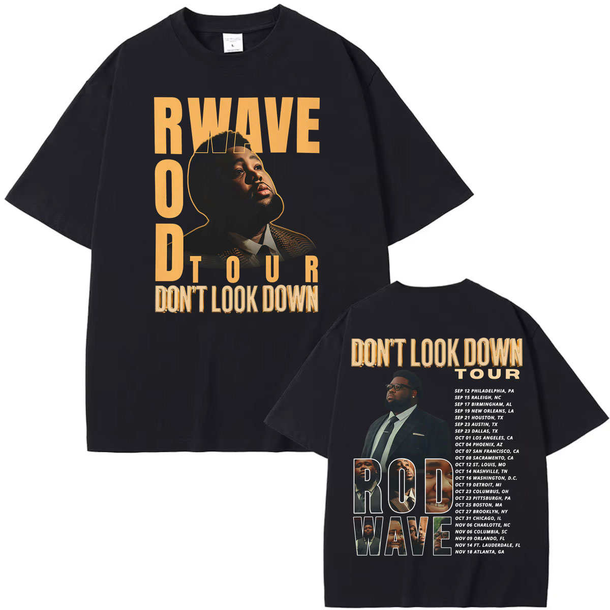 Men'S Fashion Looks 2026 - T-shirt graphique de la tournée Don't