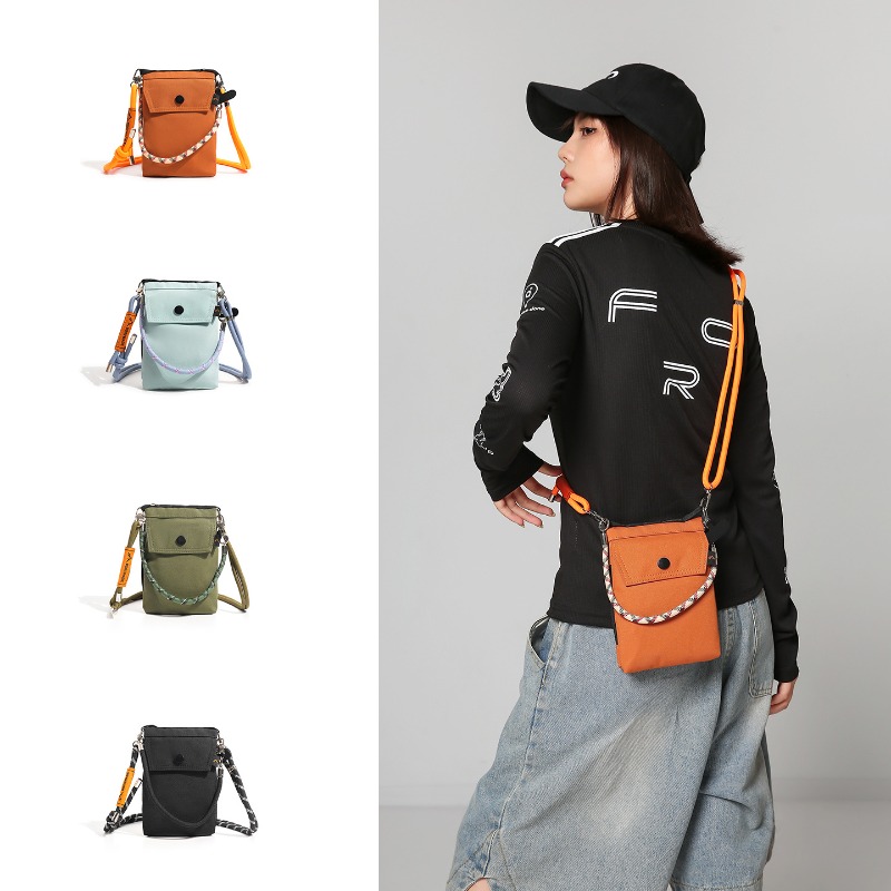 Crossbody Bag Men - Sac à téléphone vertical tendance, pochette