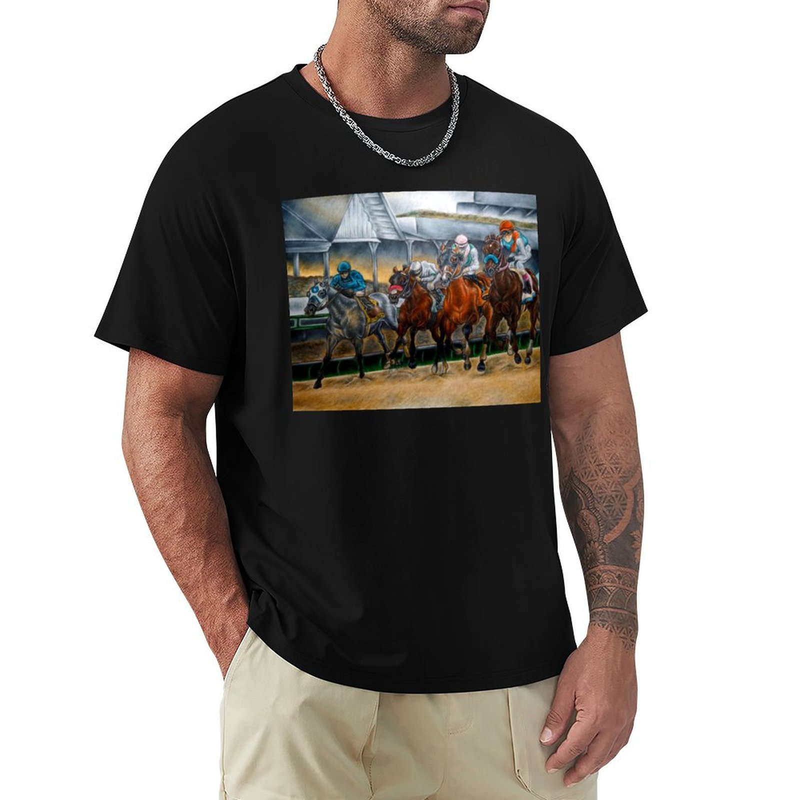 Men'S Fashion Kentucky Derby - T-shirt Kentucky Derby 2021, t-shirt imprimé
