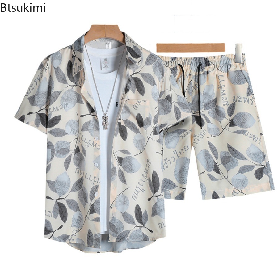 Men'S Fashion Outfits - Ensemble de chemises à manches courtes
