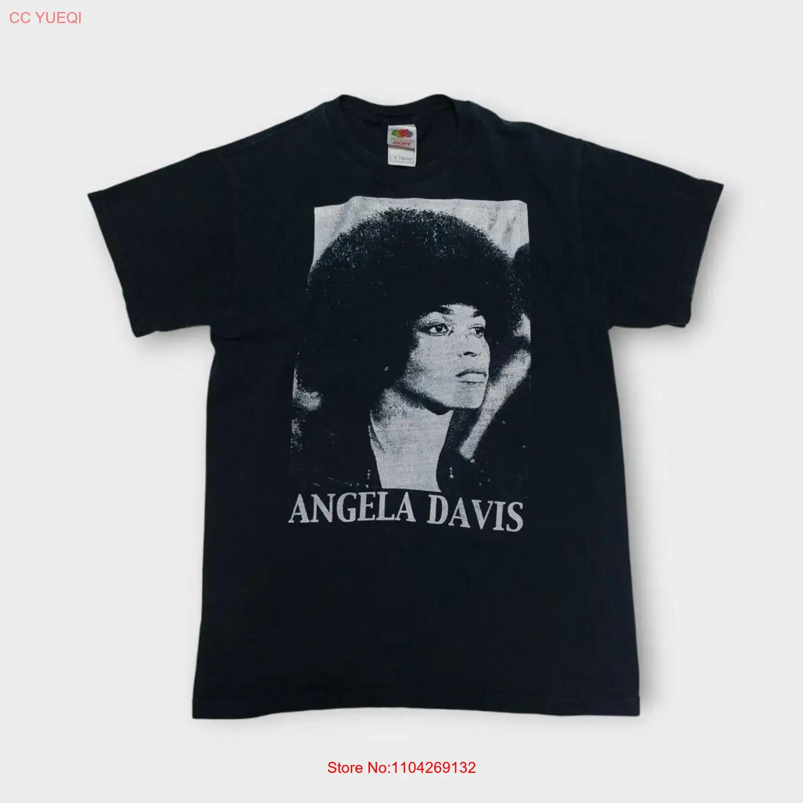 Mens Fashion In The 90S - T-shirt Angela Davis des années 90,