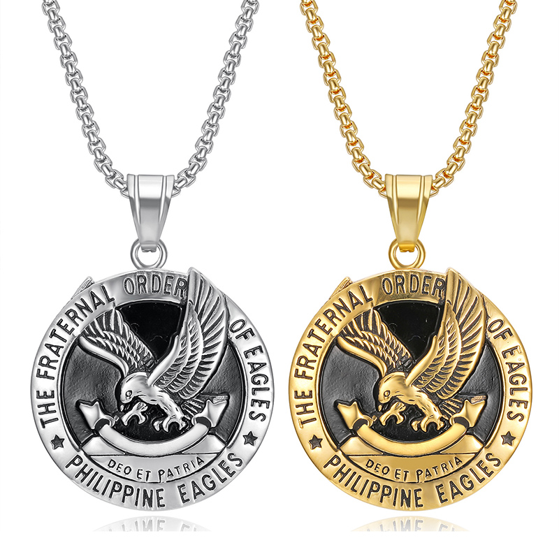 Men'S Fashion Philippines - Collier en Acier Inoxydable Massif pour