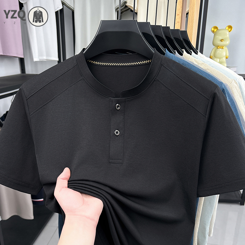 T-shirt Henley pour homme tend - Men'S Fashion And Style avis et prix