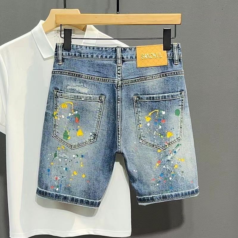 Jean court homme pantalon Graf - Mens Fashion Denim avis et prix