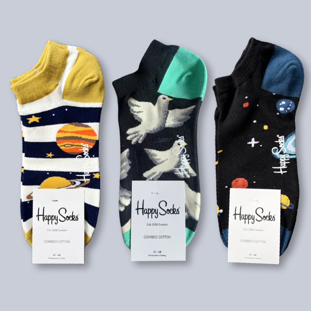 Happy Socks, chaussettes basse - Socks Ankle Men avis et prix