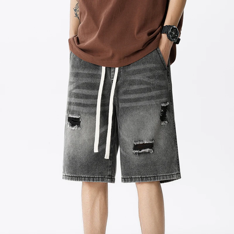 Été mince Denim Shorts hommes  - Mens Fashion Denim avis et prix