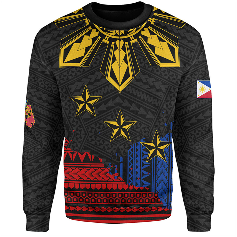 Sweat-shirt à col rond pour ho - Men'S Fashion Philippines avis et prix