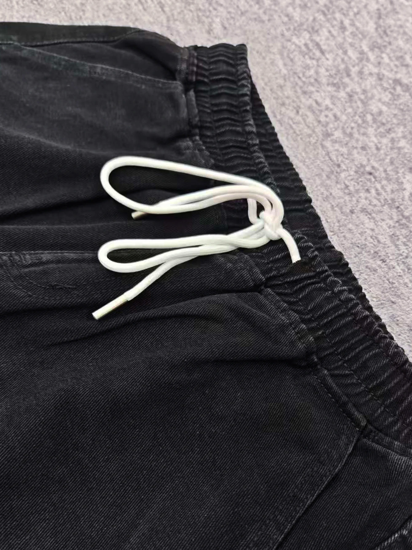Pantalon cargo en denim délavé - Cargo Jogger Pants avis et prix