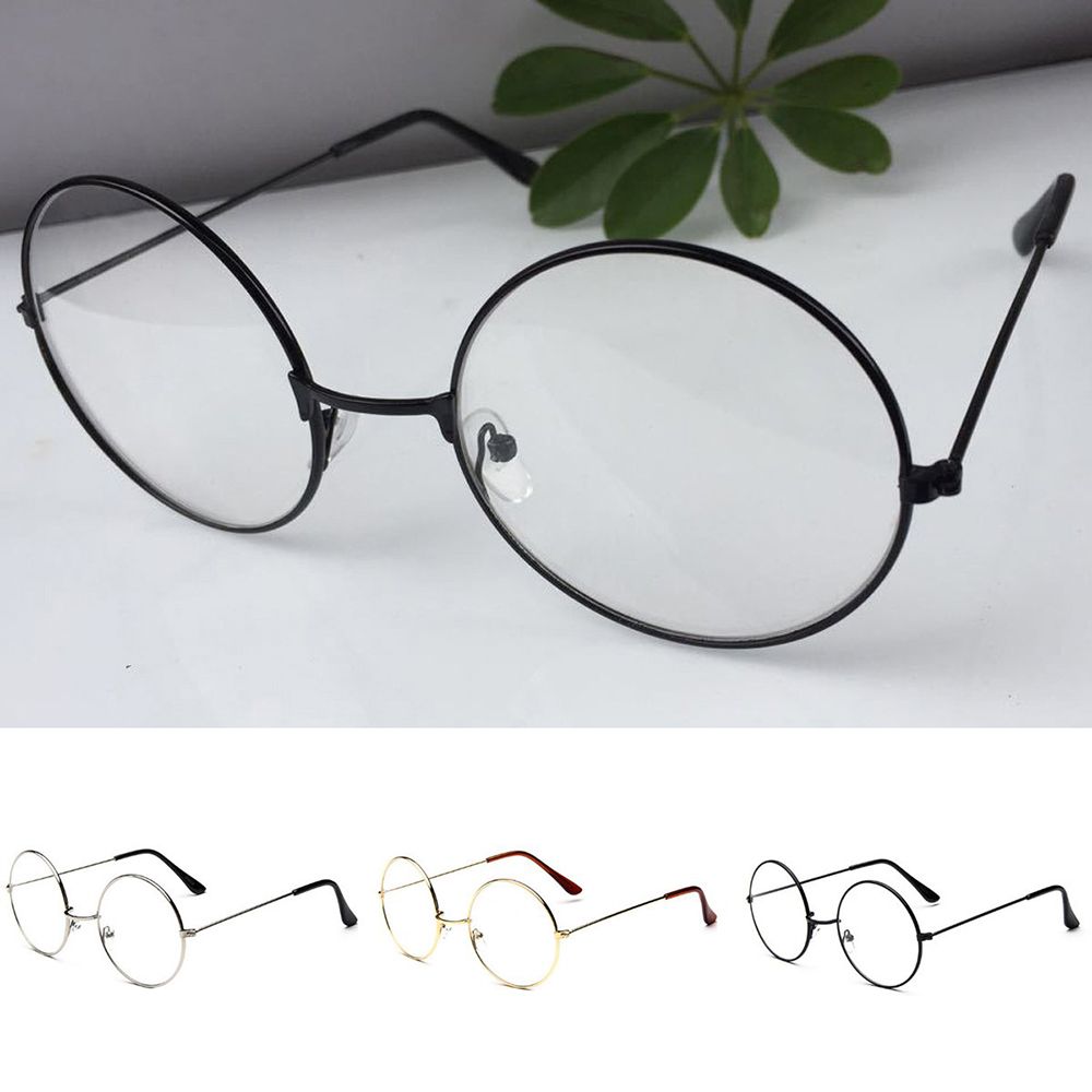 Lunettes vintage à verres tran - Men'S Fashion Round Glasses avis et prix