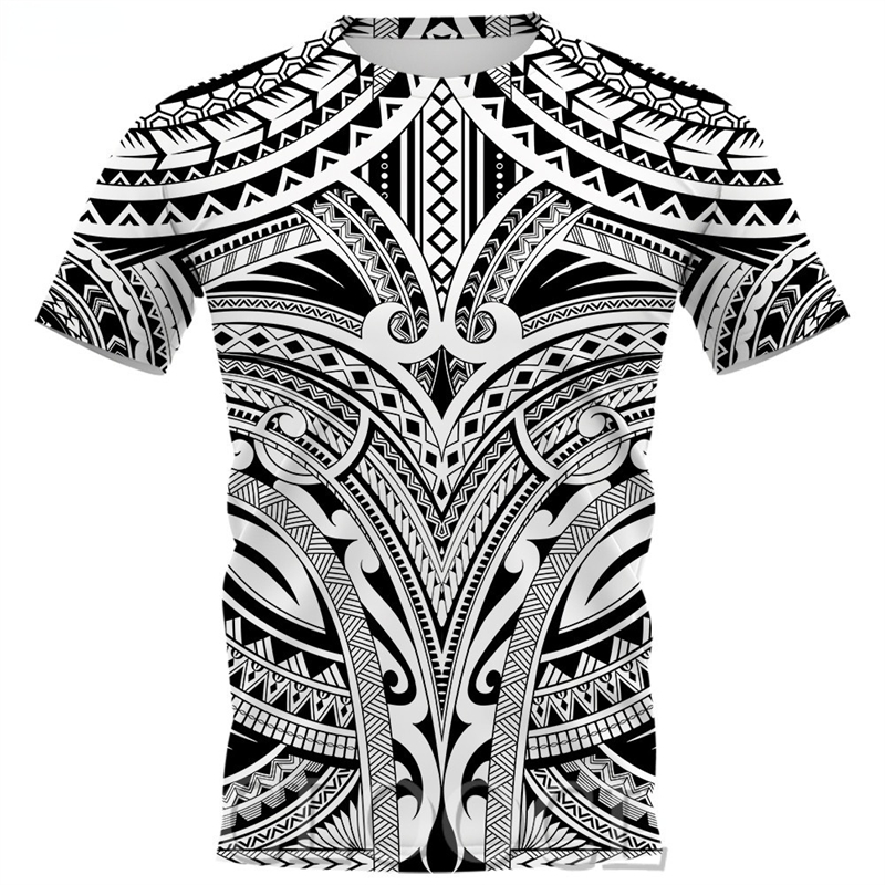 T-shirts graphiques tribaux st - Men'S Fashion Philippines avis et prix
