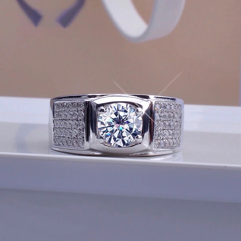 Bague en Moissanite pour homme - Men'S Fashion Designer avis et prix
