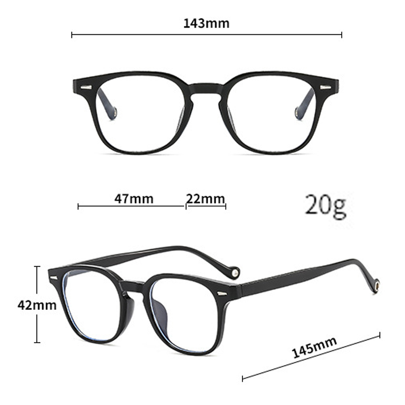 1 monture ronde et simple, ada - Men'S Fashion Round Glasses avis et prix