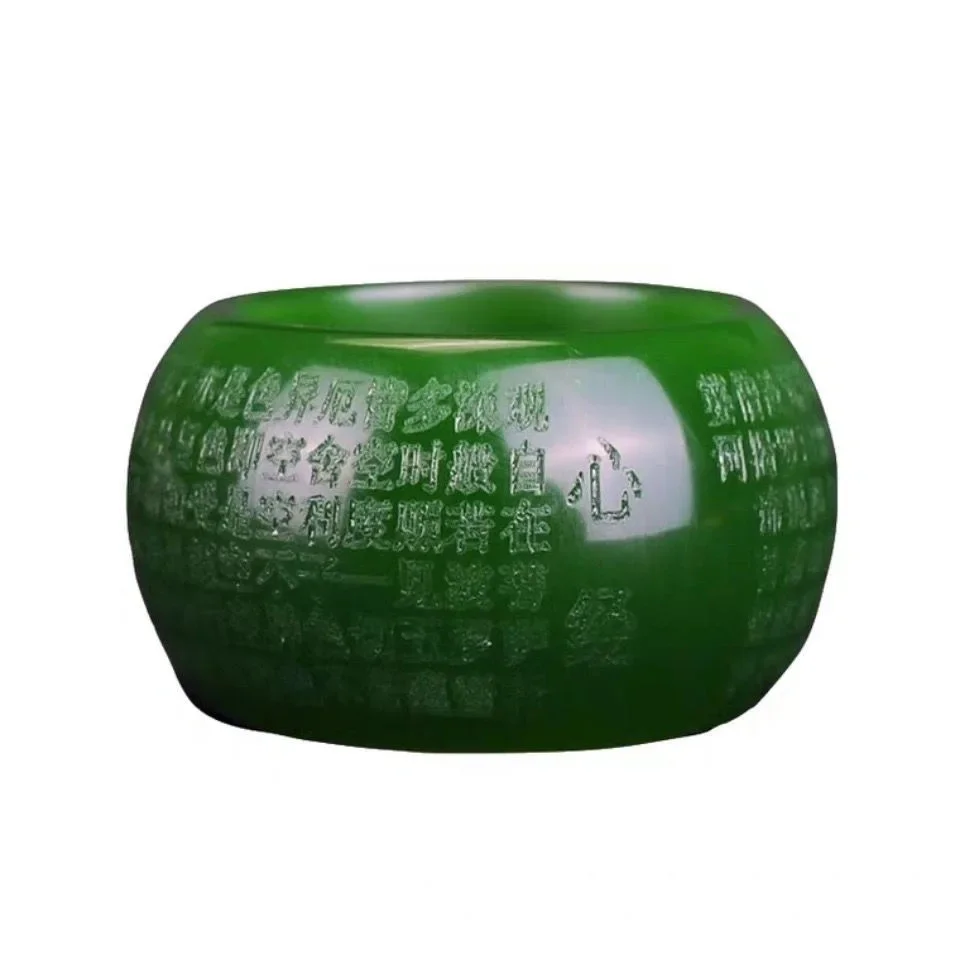 Bague en jade vert naturel de  - Men'S Fashion Designer avis et prix