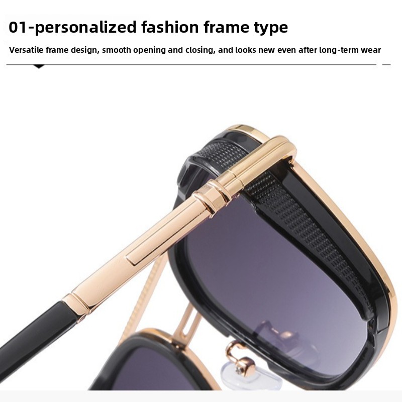 Lunettes de soleil rétro ovale - Men'S Fashion Glasses 2026 avis et prix