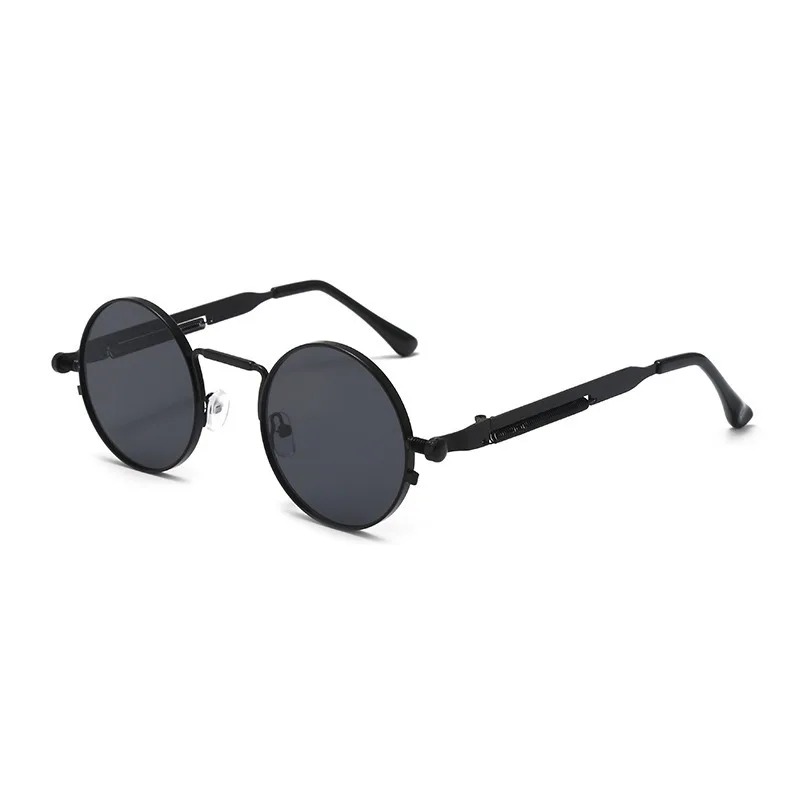 Lunettes de soleil rondes vint - Men'S Fashion Round Glasses avis et prix