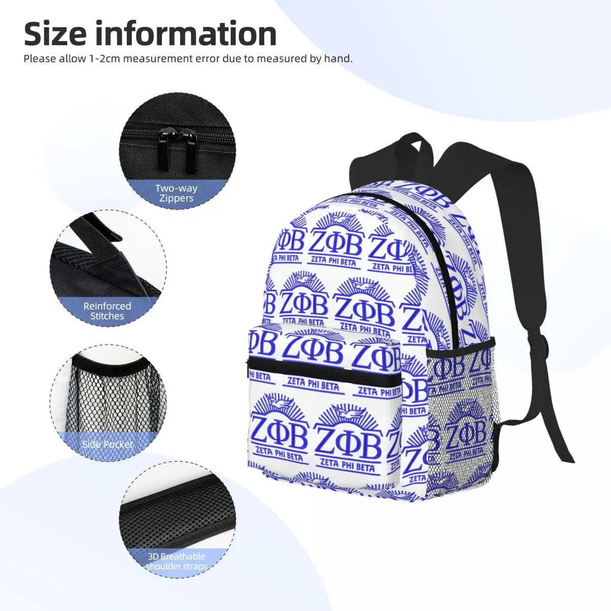 Sac à dos d'étudiant Zeta Phi  - Mens Fashion In 1920 avis et prix