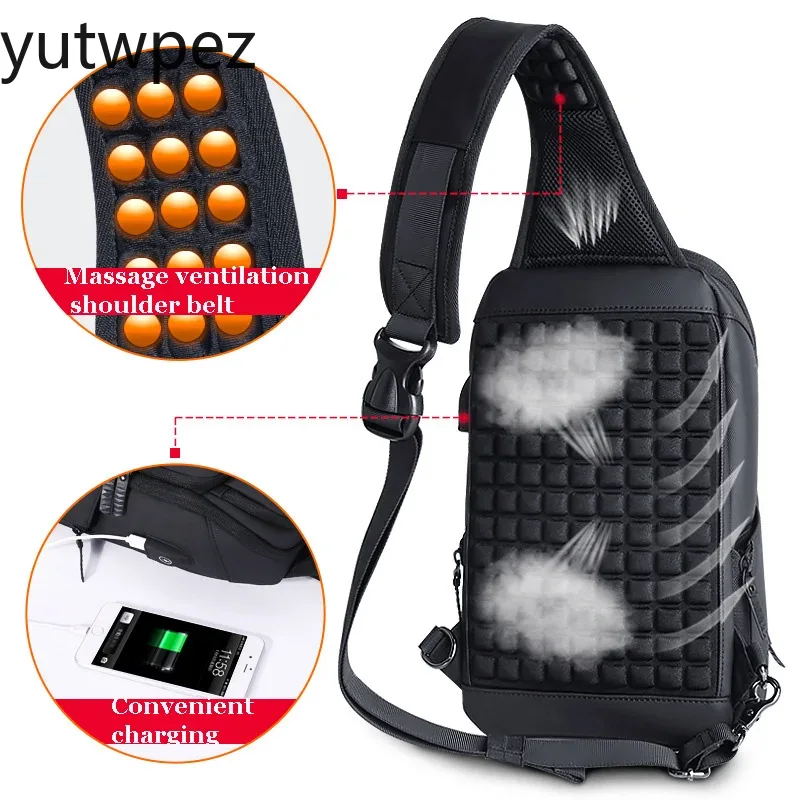 Sac de poitrine de sport pour  - Crossbody Bag Men avis et prix