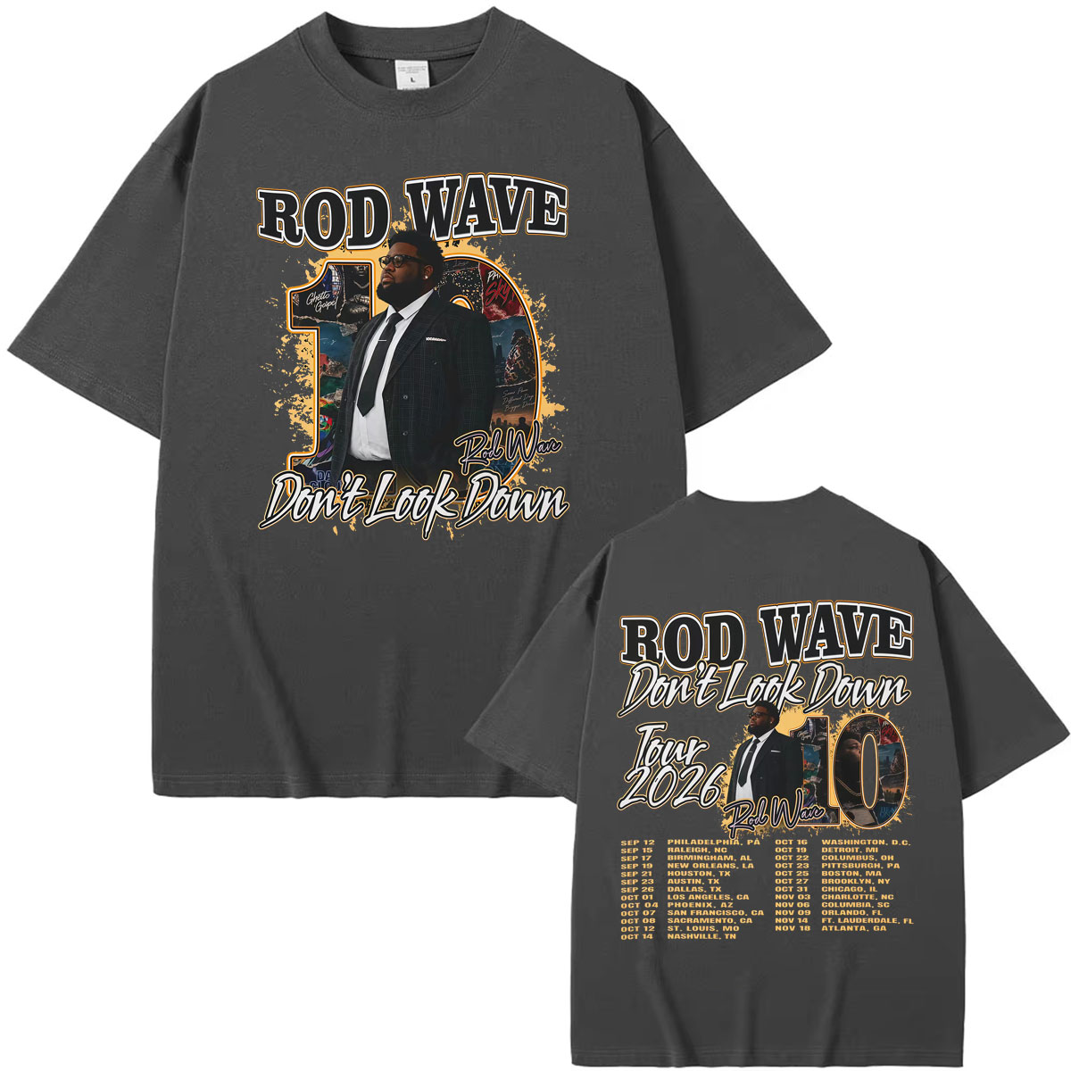 T-shirt graphique de la tourné - Men'S Fashion Looks 2026 avis et prix