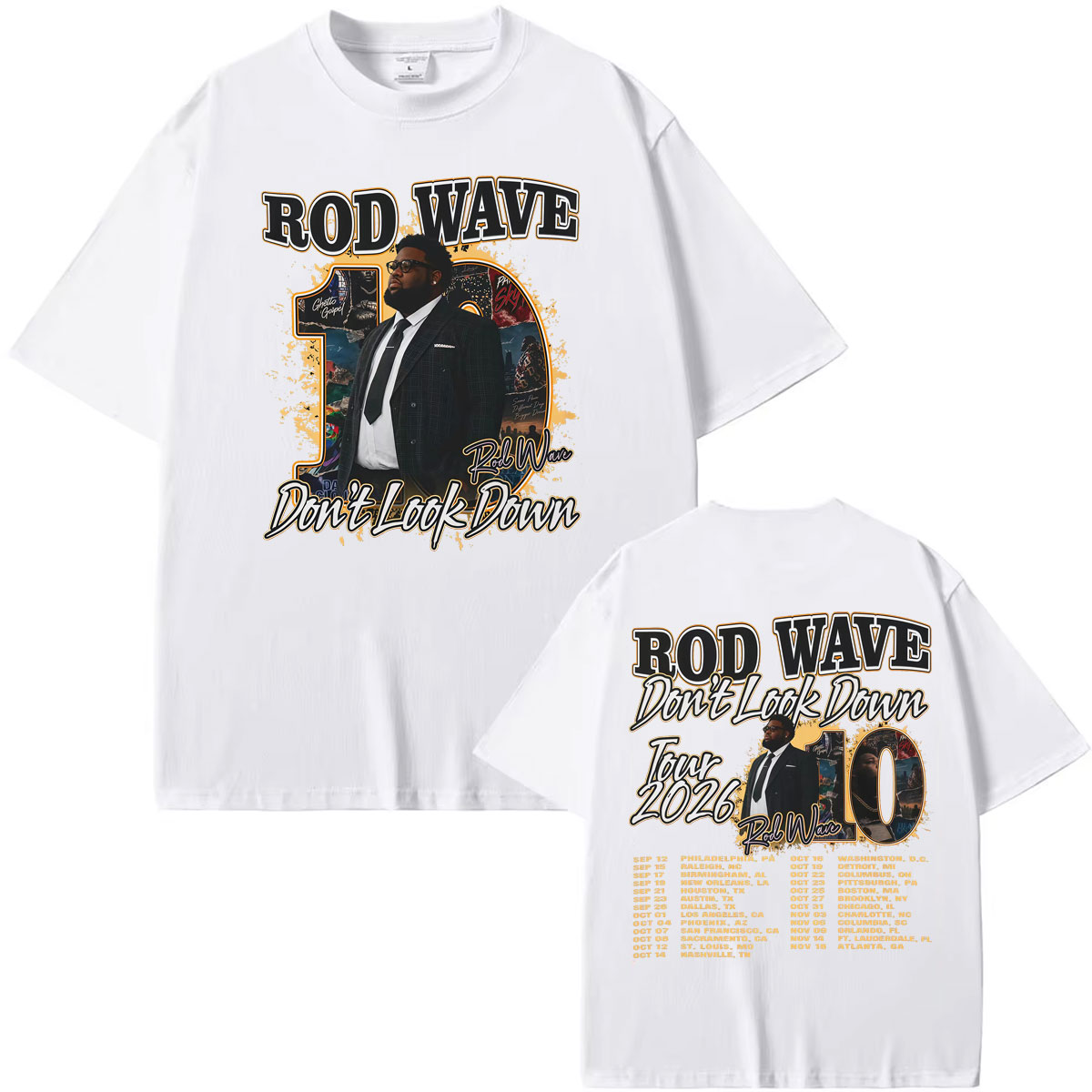 T-shirt graphique de la tourné - Men'S Fashion Looks 2026 avis et prix