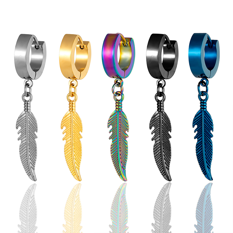 Boucles d'oreilles en acier in - Men'S Fashion Designer avis et prix