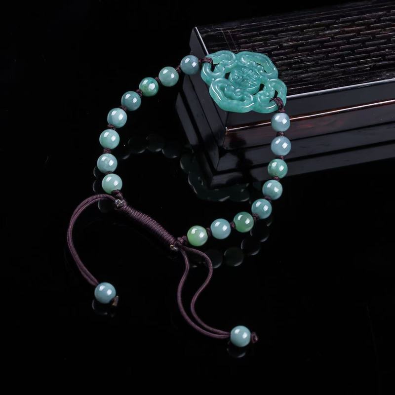 Bracelet en jadéite naturelle  - Men'S Fashion Designer avis et prix