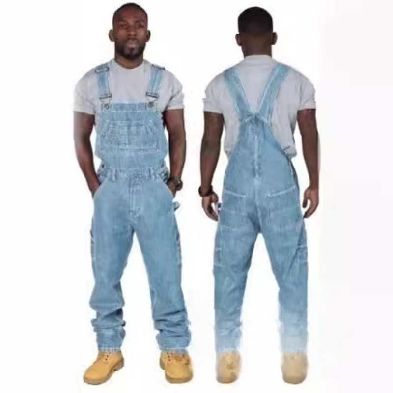 Salopette en jean déchiré pour - Mens Fashion Denim avis et prix