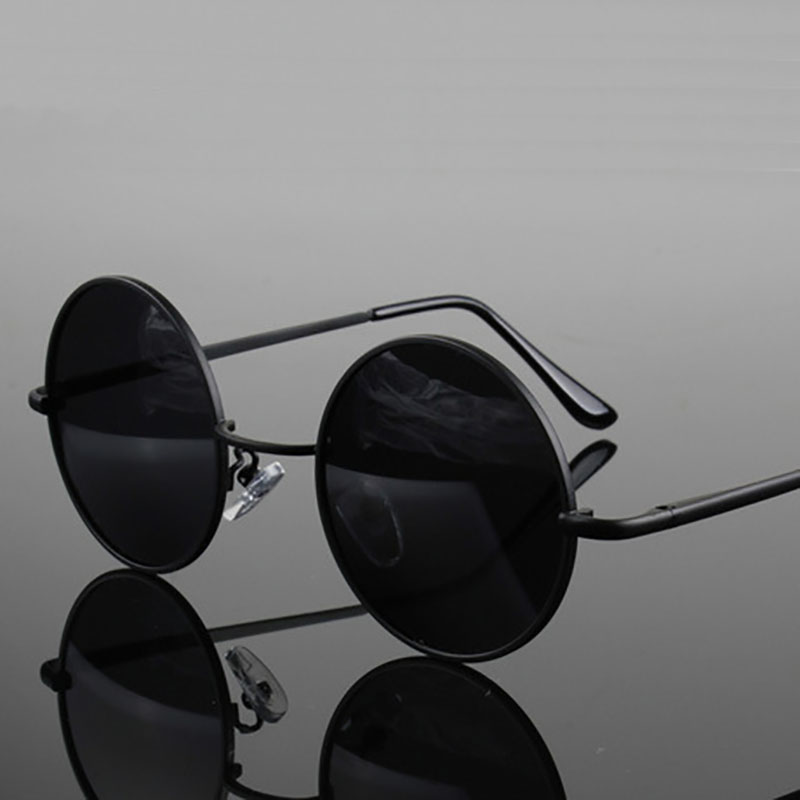 Lunettes de soleil rondes rétr - Men'S Fashion Round Glasses avis et prix