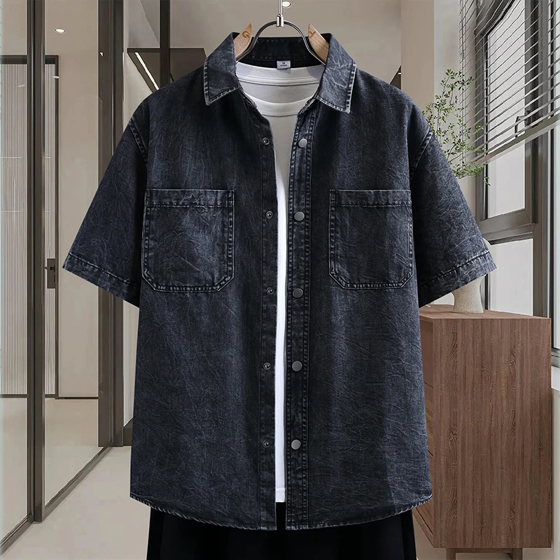 Chemise en jean fine pour homm - Mens Fashion Denim avis et prix