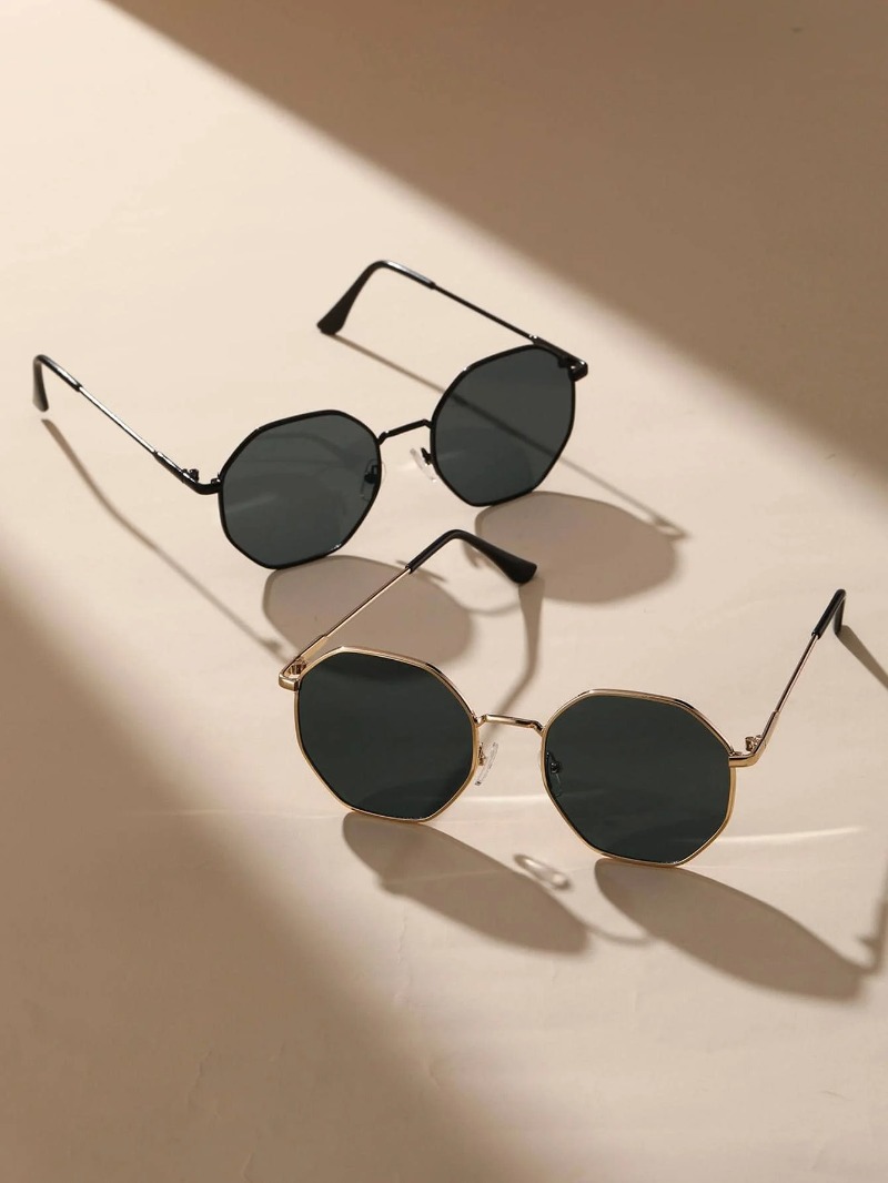 Lunettes de soleil à monture g - Men'S Fashion Round Glasses avis et prix