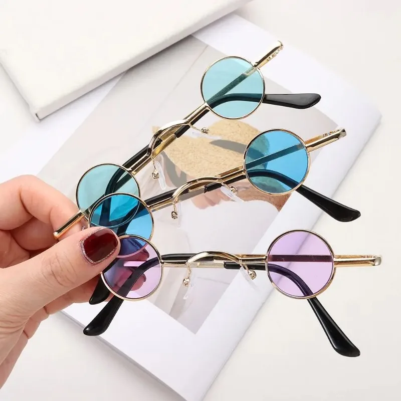 Lunettes de soleil punk rondes - Men'S Fashion Round Glasses avis et prix