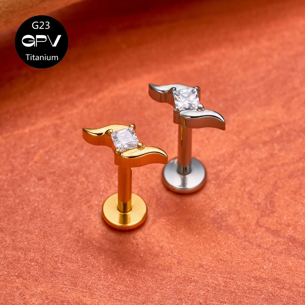 Clous d'oreille en titane ASTM - Mens Fashion In 1920 avis et prix
