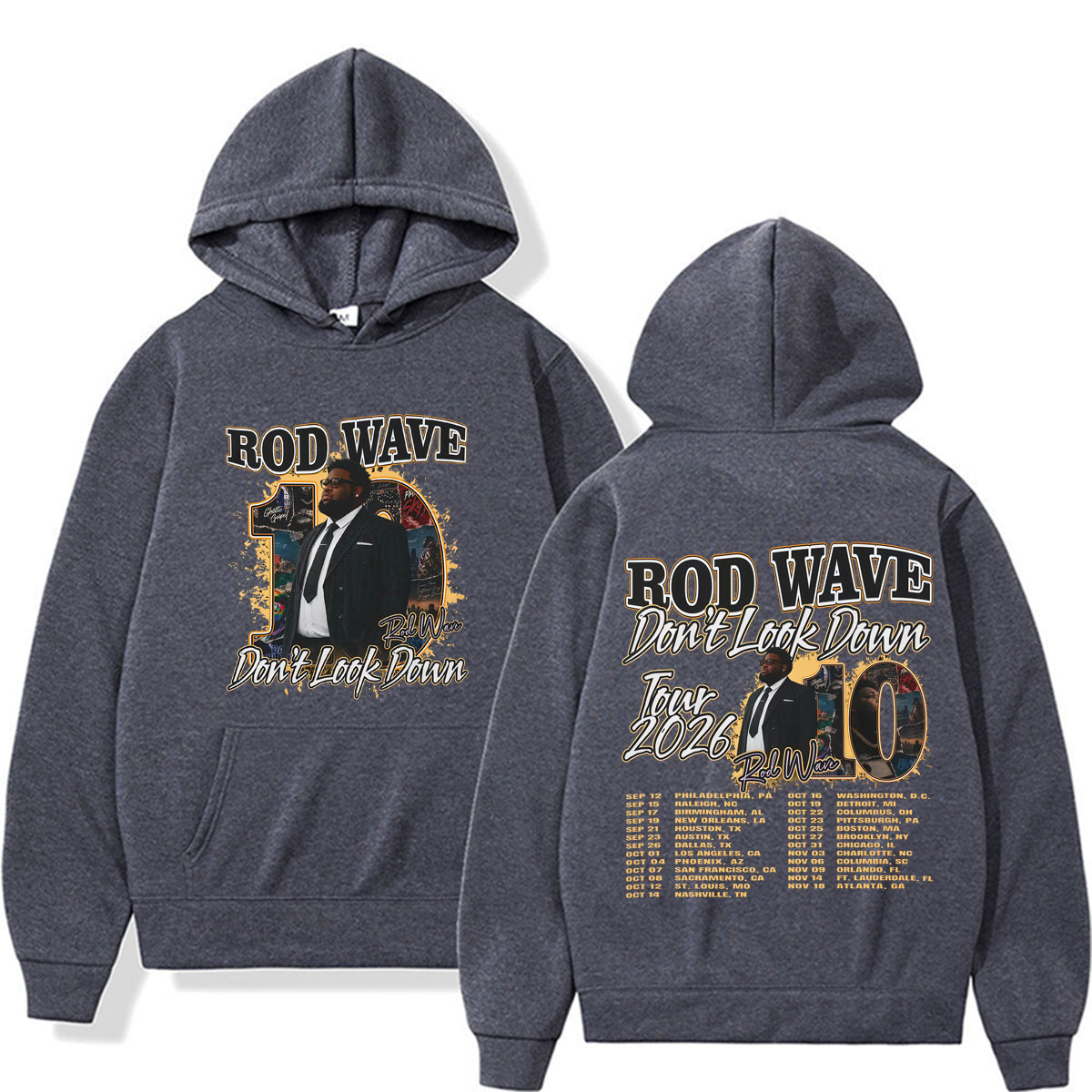 Sweat à capuche graphique Rapp - Men'S Fashion Looks 2026 avis et prix
