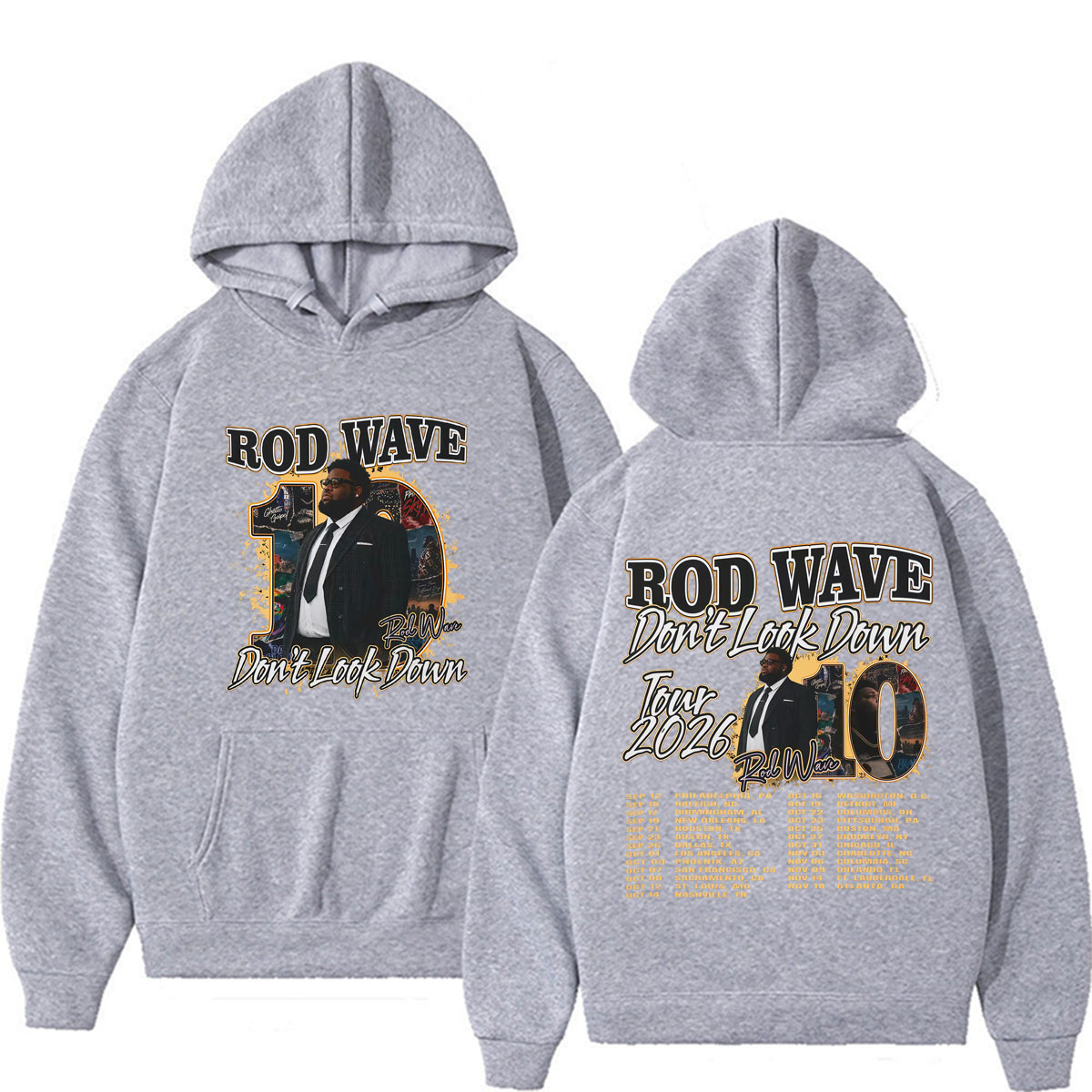 Sweat à capuche graphique Rapp - Men'S Fashion Looks 2026 avis et prix