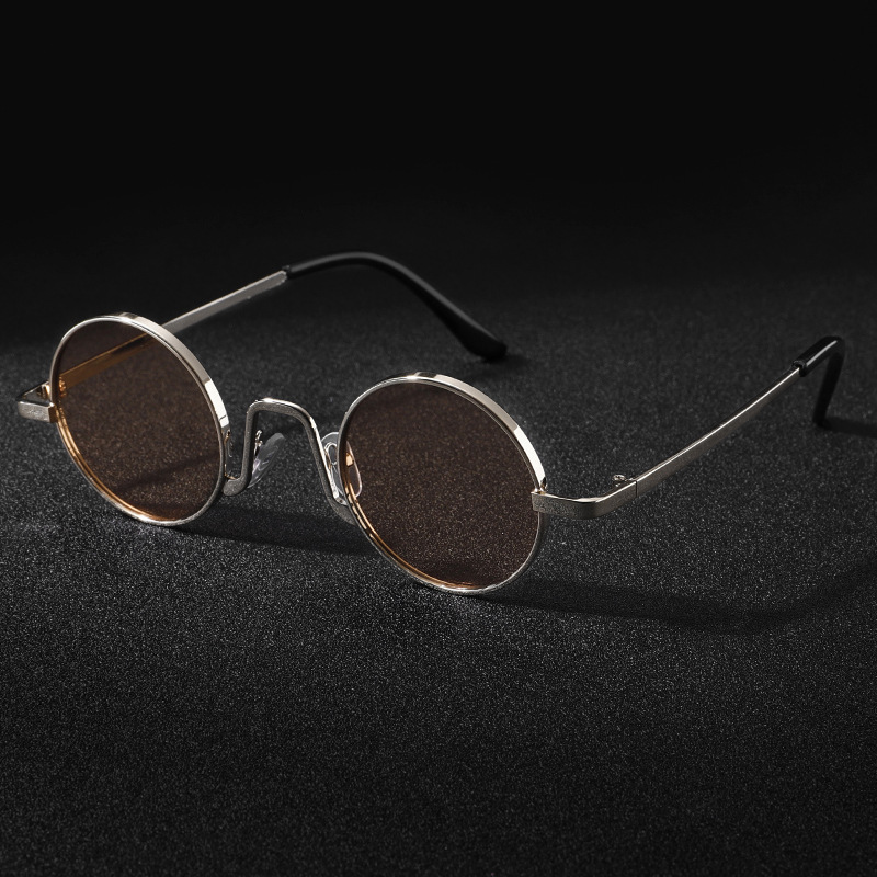 Lunettes de soleil vintage de  - Men'S Fashion Round Glasses avis et prix
