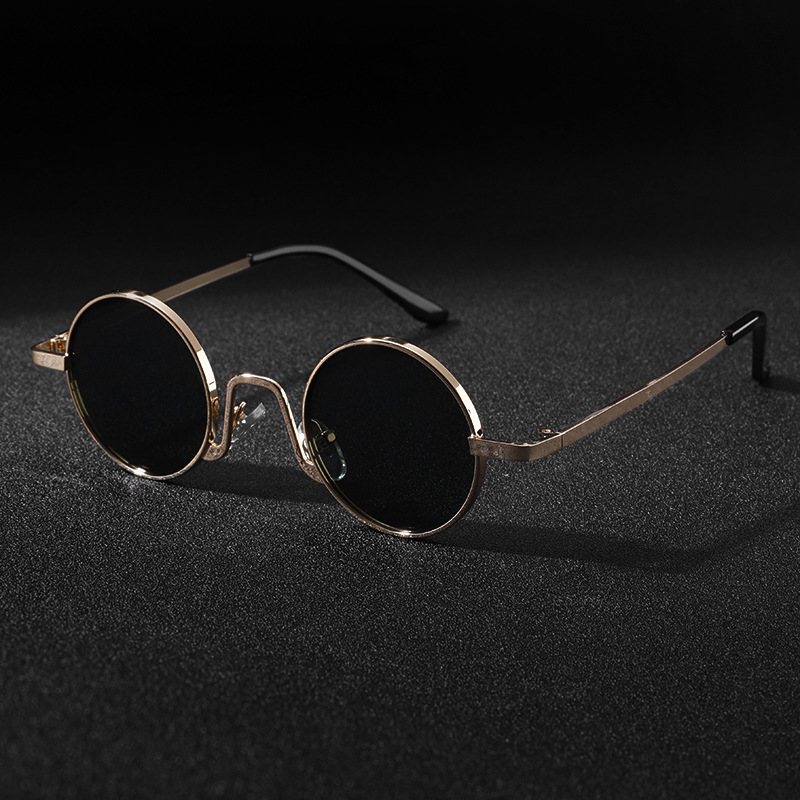 Lunettes de soleil vintage de  - Men'S Fashion Round Glasses avis et prix