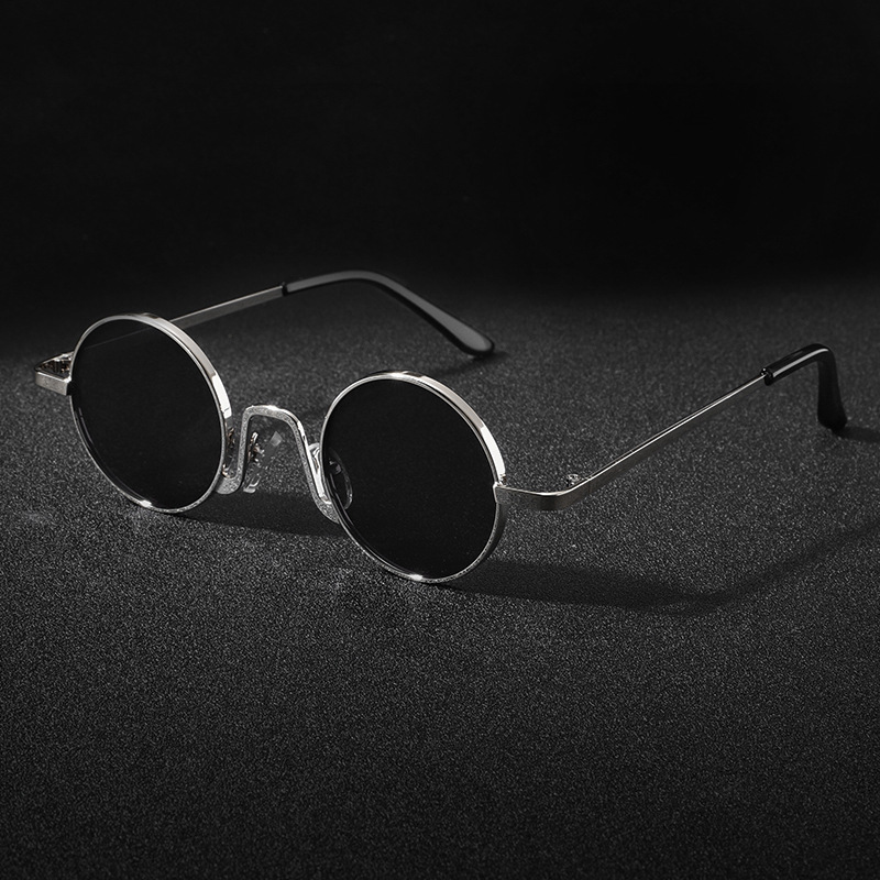 Lunettes de soleil vintage de  - Men'S Fashion Round Glasses avis et prix
