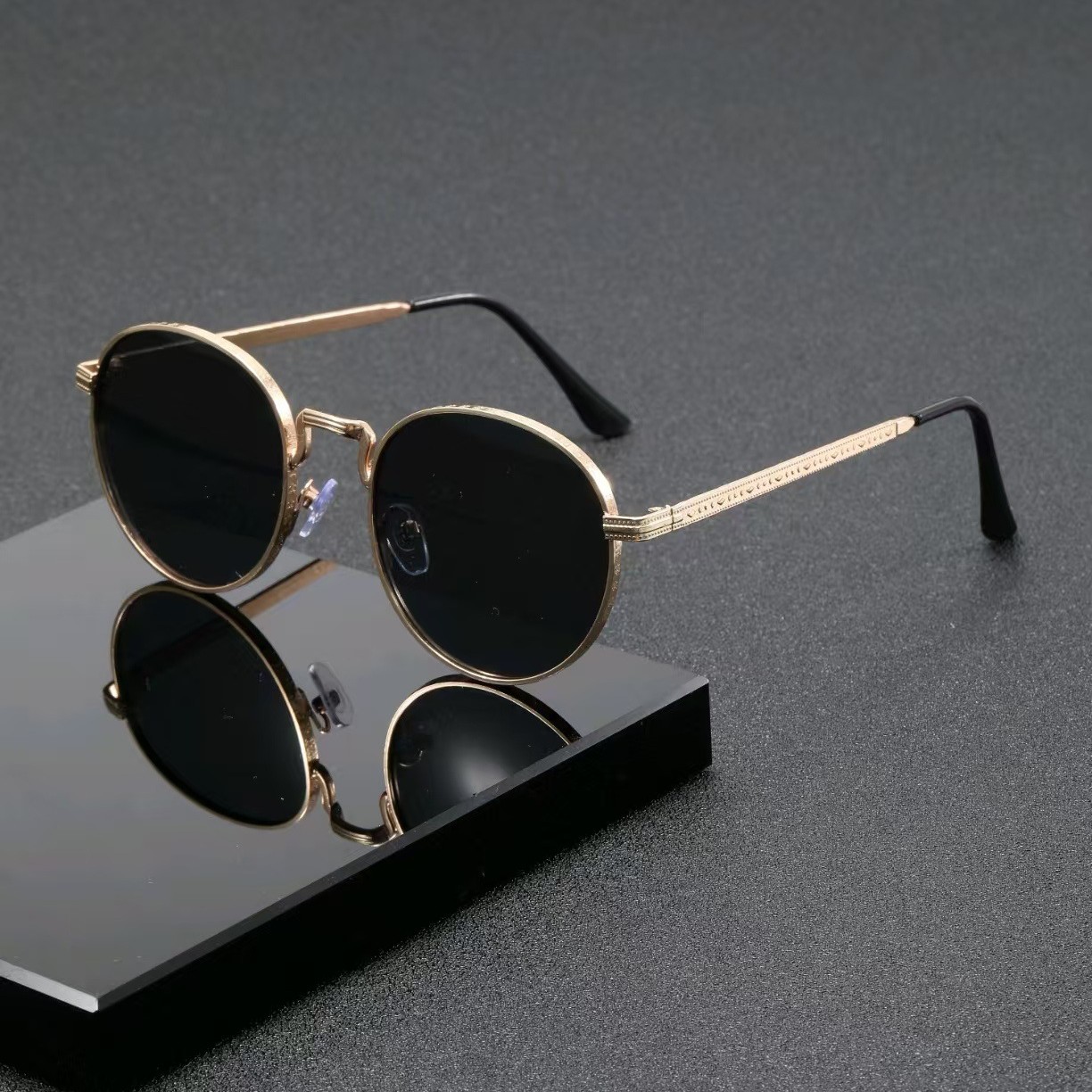 Lunettes de soleil rondes clas - Men'S Fashion Round Glasses avis et prix