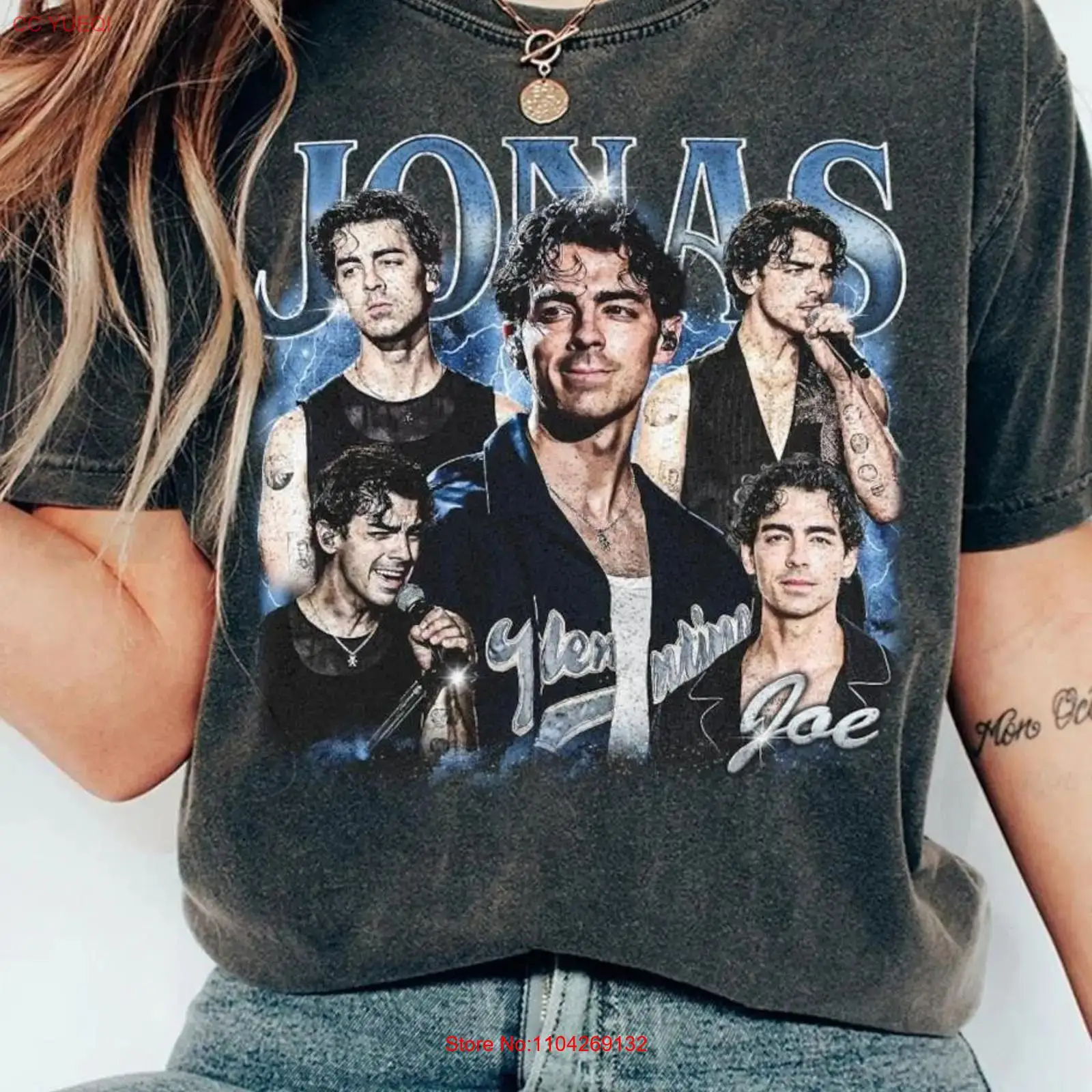 Joe Jonas Bootleg T-shirt vint - Mens Fashion In The 90S avis et prix