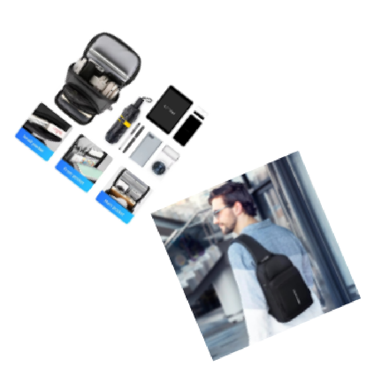 Sac bandoulière anti-vol Mark  - Crossbody Bag Men avis et prix