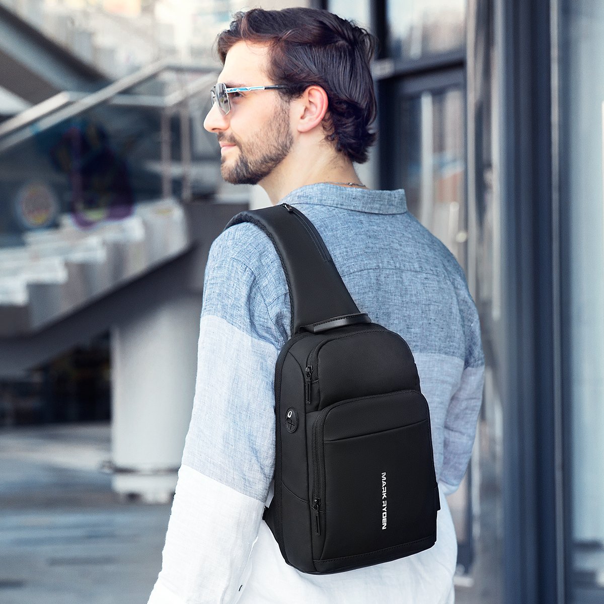 Sac bandoulière anti-vol Mark  - Crossbody Bag Men avis et prix