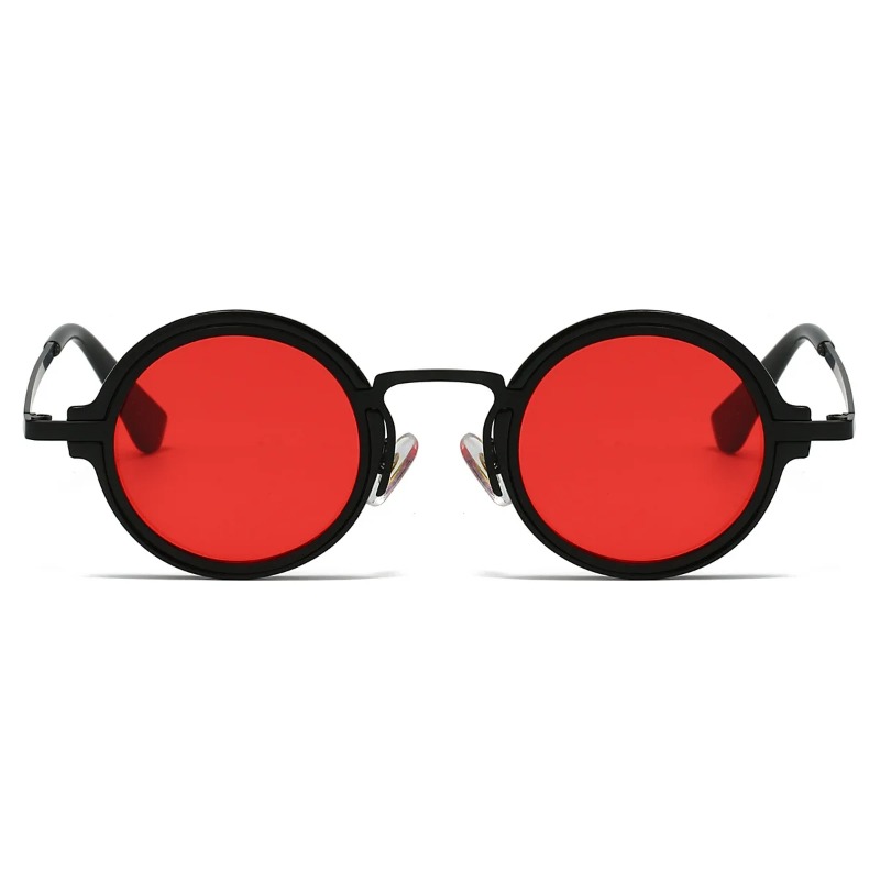 Lunettes de soleil rétro à mon - Men'S Fashion Round Glasses avis et prix