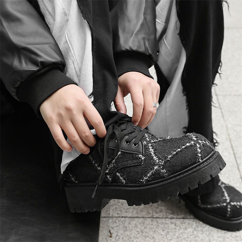 Chaussures Derby en jean à lac - Mens Fashion Denim avis et prix
