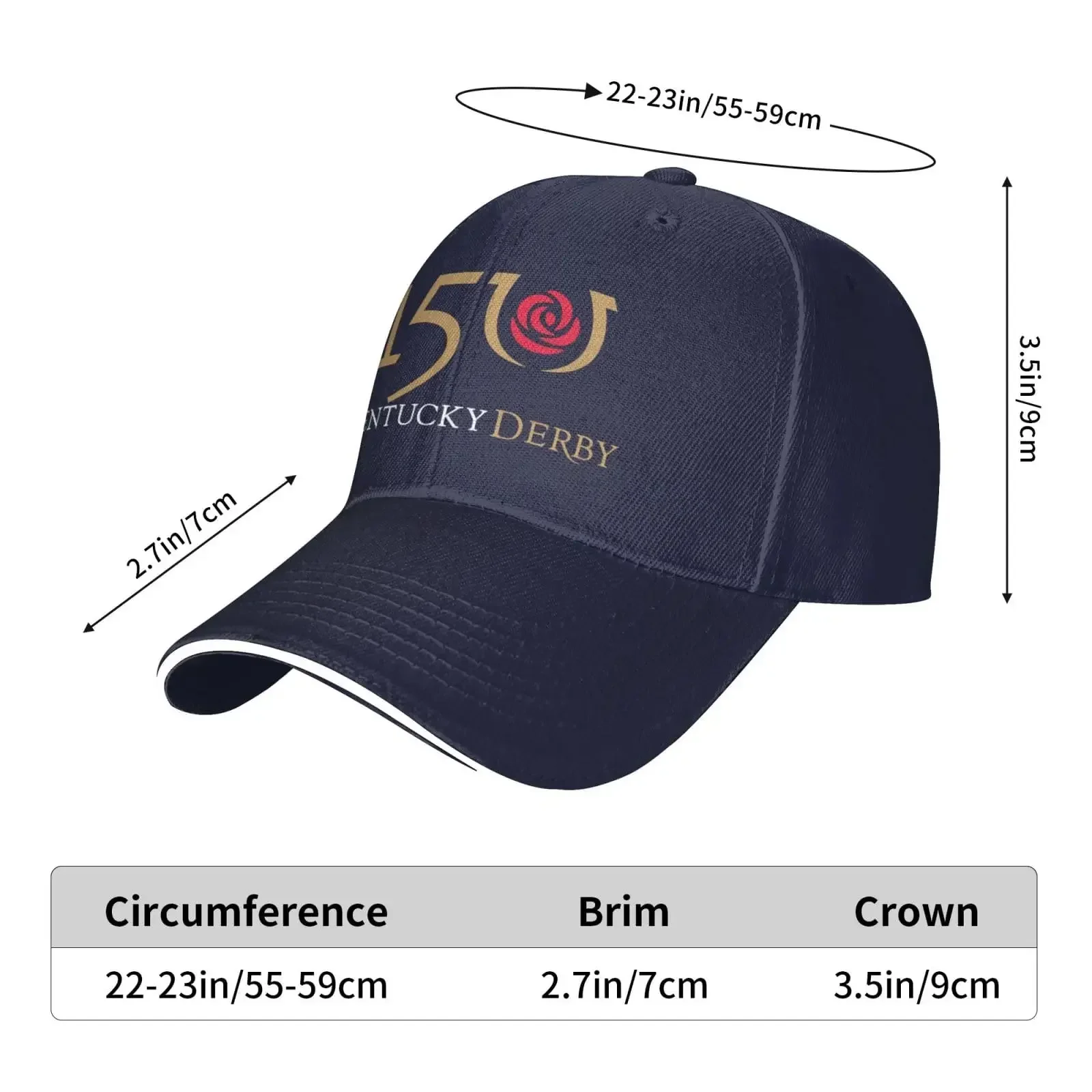 Casquette de Baseball réglable - Men'S Fashion Kentucky Derby avis et prix